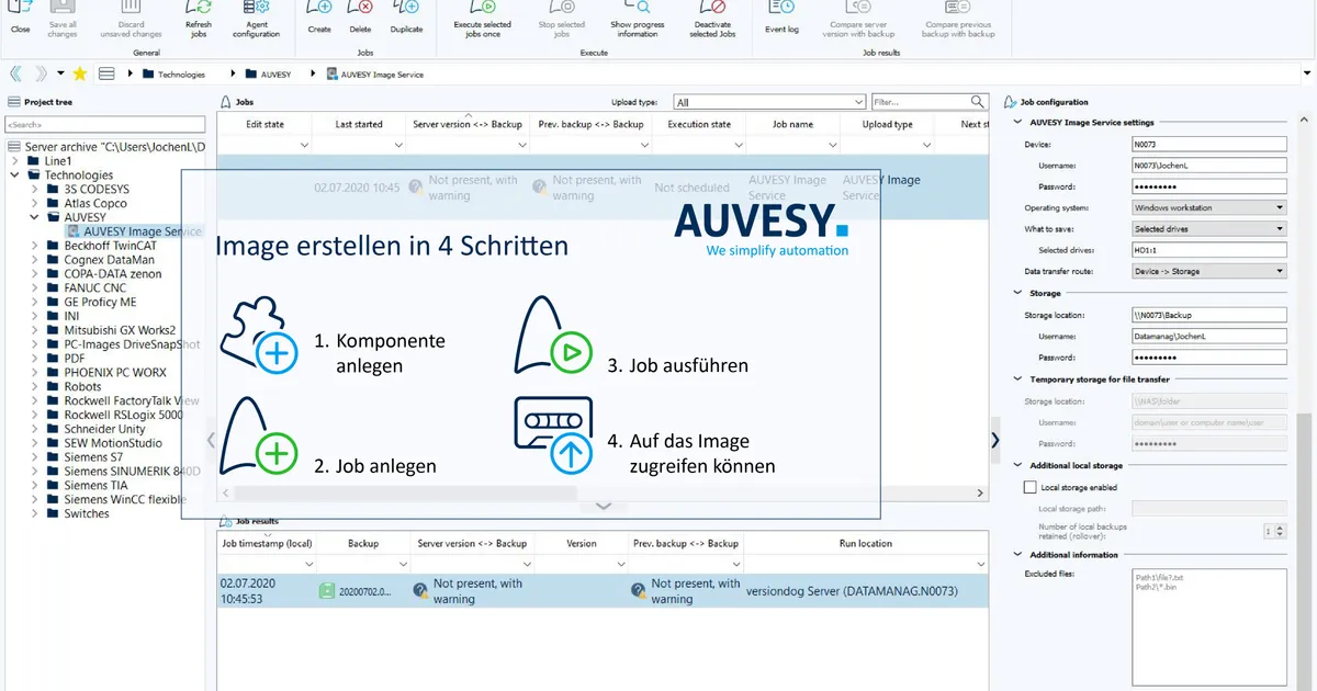 Backups zuverlässig erstellen und einfach aufspielen