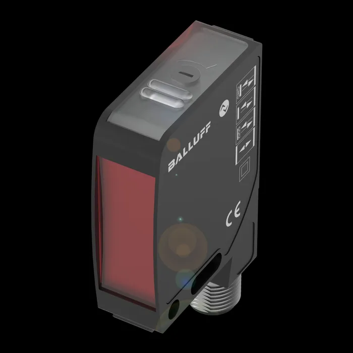 Bild 3:	Der BOS 21M ADCAP bietet die Wahl zwischen den vier Sensormodi: Hintergrundausblendung, energetischer Lichttaster, Reflexionslichtschranke oder Einweglichtschranke. (Quelle: Balluff) 