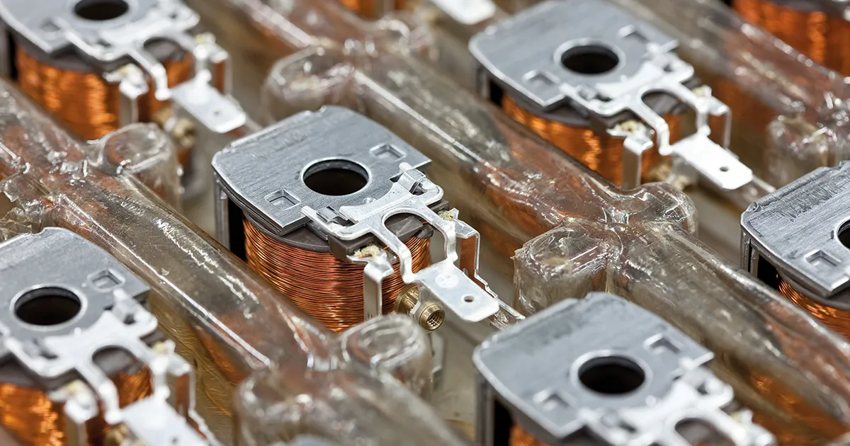 Magnetventile mit energiesparenden Spulensystemen