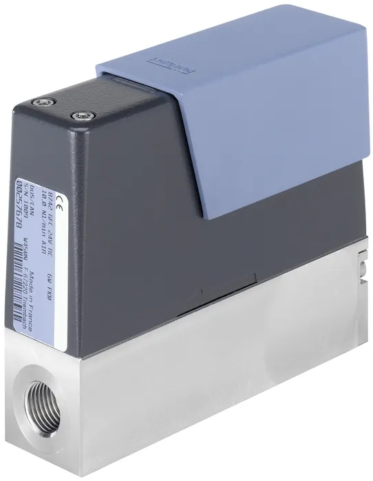 Bild 2: Die Massendurchflussregler (MFCs) sind auf bis zu vier unterschiedliche Gase kalibrierbar, die dann dem Prozess je nach Bedarf zur Verfügung gestellt werden. (Quelle: Bürkert Fluid Control Systems)