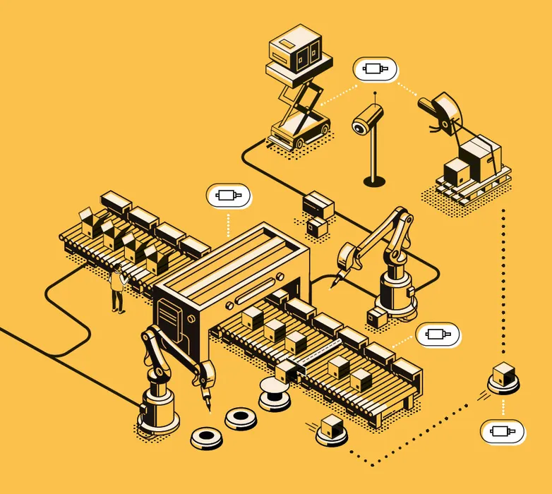 Logistikketten sind ohne eine Armada leistungsstarker Kleinstmotoren nicht denkbar. Die Antriebe müssen unter oft sehr beengten Verhältnissen beträchtliche Kräfte freisetzen, auch im Dauerbetrieb immer zuverlässig arbeiten und dabei in vielen Fällen auch noch hochpräzise positionieren. (Urheber: FAULHABER)