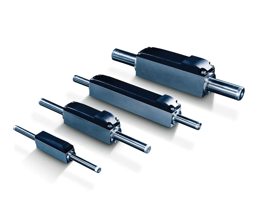 Bild 1:	DC-Linearantriebe der Serie „Quickshaft“ (Urheber: FAULHABER)