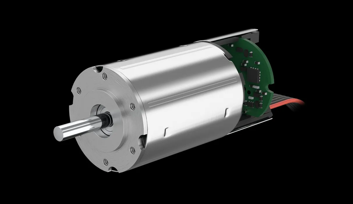 Treibende Kraft der Greifbacken: Ein bürstenloser DC-Servomotor mit integriertem Speed Controller. (Urheber: FAULHABER)