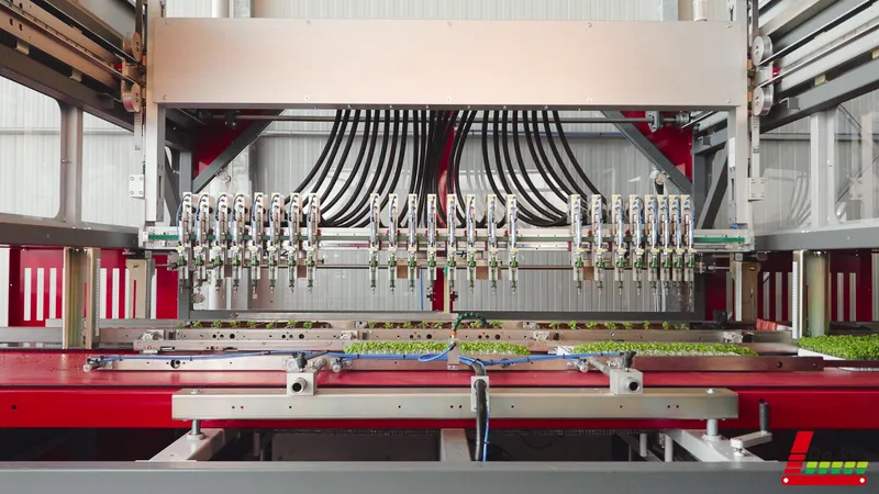 Setzlinge automatisiert umpflanzen
