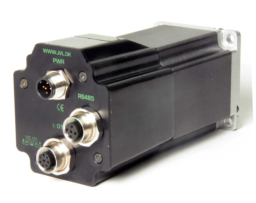 Bild 3: QuickStep Schrittmotoren mit integrierter Ansteuerelektronik im Schnitt