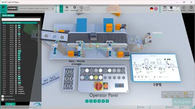 3D-Simulationsplattform für mechatronische Modelle
