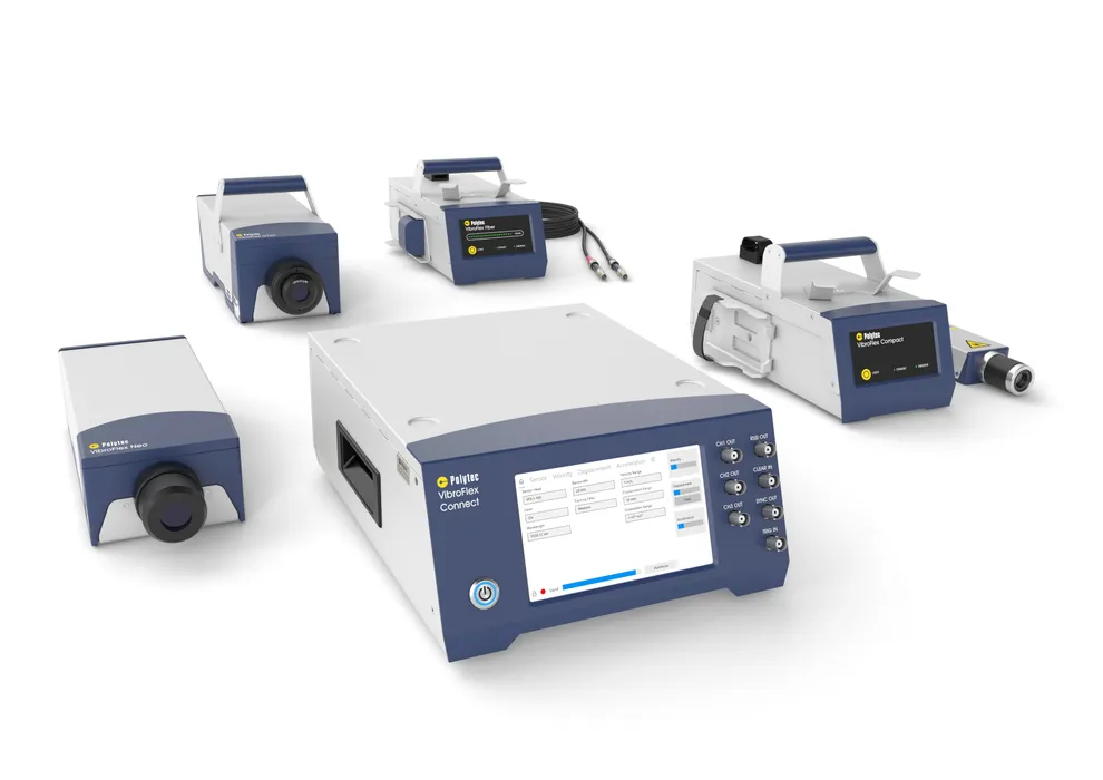 Bild 6:	Der QTec®-Messkopf passt zum bestehenden VibroFlex-System. (Urheber: Polytec)