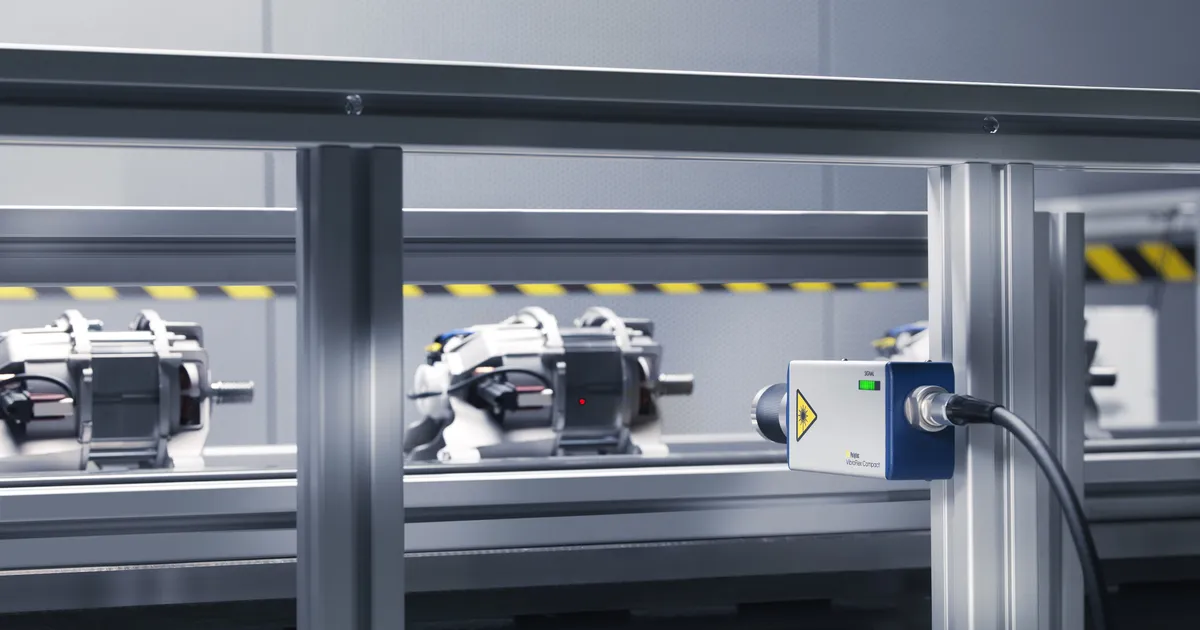 Optische Schwingungsmessung automatisieren