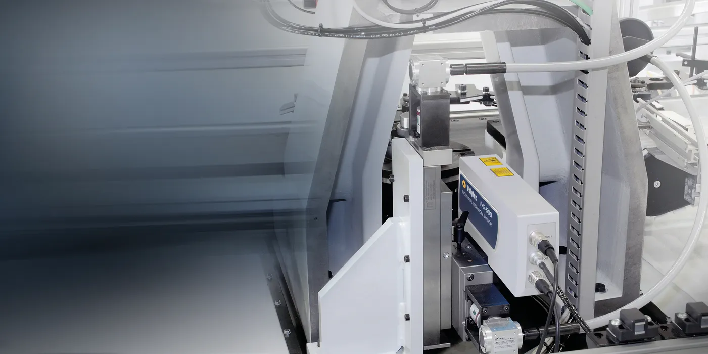 Bild 2: Null-Fehler-Produktion von Wälzlagern. Der Polytec Device Communication Treiber sorgt für eine nahtlose Einbindung des Industrie-Laser-Vibrometers in die eigene Prüfsoftware. (Urheber: Polytec)
