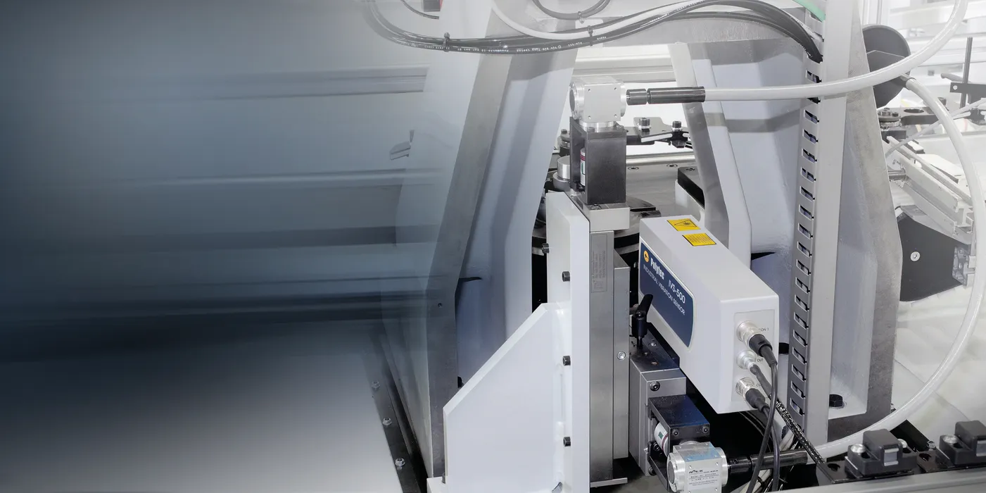 Bild 2:	Null-Fehler-Produktion von Wälzlagern. Der Polytec Device Communication Treiber sorgt für eine nahtlose Einbindung des Industrie-Laser-Vibrometers in die eigene Prüfsoftware. (Urheber: Polytec)