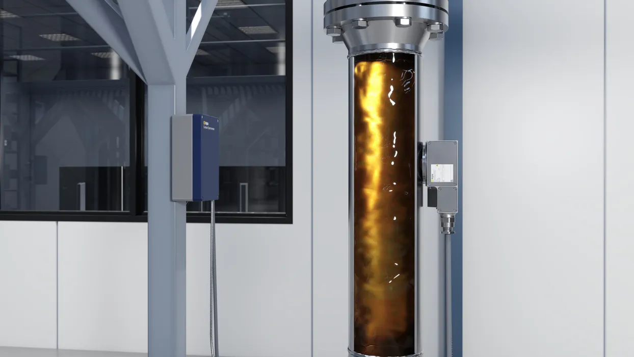 Bild 3: Keine Kompromisse mehr bei der Anlagengestaltung, nur um ein voluminöses Spektrometer unterzubringen (Urheber: Polytec)
