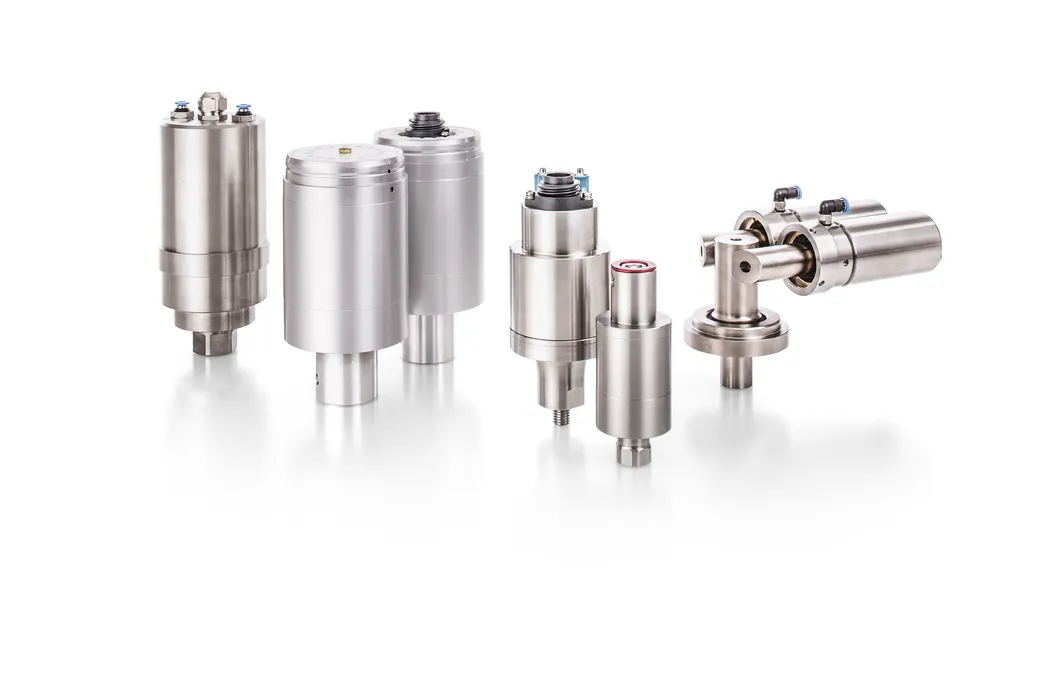 Bild 5:	Lineare und torsionale Ultraschallkonverter (Urheber: Telsonic)